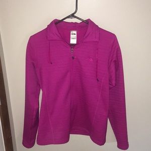 Pink full zip jacket from Northface